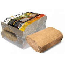 Bûches de Bois Compressé Tecsabuch Crépito – Palette 1 Tonne (100 sacs de 10 kg)